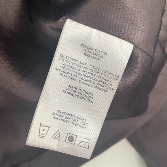 Kut from the Kloth faux suede moto jacket - Picture 6 of 9